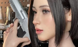 艾达王拍摄花絮，大奶子高个子，妆改得更凶一点会好很多吧