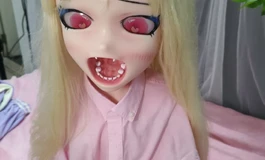 魅魔club铂金硅胶连体贫熊阿比手办