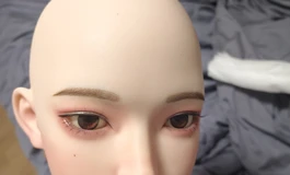（已卖出）1000出fudoll白桃头雕，可活动下巴有口腔细节