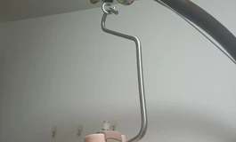 自建吊架，有配件和自建过程