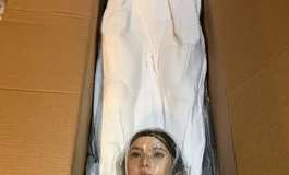 阿加鲁155开箱，开档肉丝+女仆裙