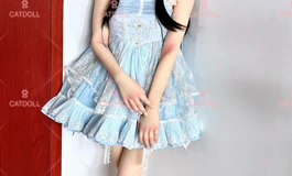 CATDOLL新头🎉盈盈！软硅胶头搭配140TPE身体。