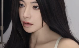 简约造型佳桃，黑长直尽显温柔知性