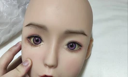 仿碟硅胶头，带口腔通道，适配catdoll，玖盛108cm，115cm，128㎝身体
