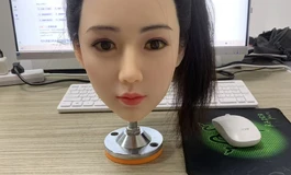 装让硅胶植发头雕，真人发丝，纯手工种植