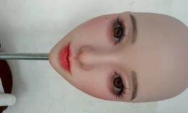 出两个头雕 fudoll的小北和粉猫儿的小雅