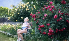 莫奈花园的米兔精灵