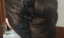 盘发小技巧，喜欢可以自己试试
