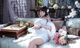 雨和猫 166cm 冰1 幻想妆 素衣映繁花
