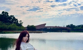 今天拍外景，新身形162cm的丝曼，美呆了