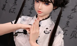 uneedoll妙兔x155皮纹硅胶|熊猫中华娘