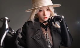 【SIGAFUN新灵动眼】影坛新星-知夏2.0升级灵动眼新妆容轻熟女银白长波浪卷发自带冷调