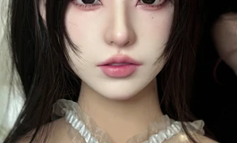 粉猫儿新品【青禾】温柔少女面雕上新