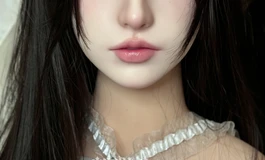 粉猫儿新品【青禾】温柔少女面雕上新