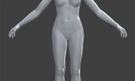 【7号共创-写实身+女优脸模】V3 群二维码已更新，身体模型汇报（头雕还在建模中）