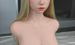 【娃娃君】S15半身胸模，液态铂金硅胶材质，加软液态胸，带妆容，带皮纹，M16接口！